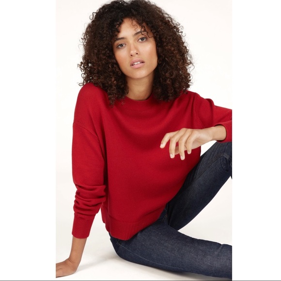 Everlane Sweaters - Everlane Soft Cotton Crew Sweater